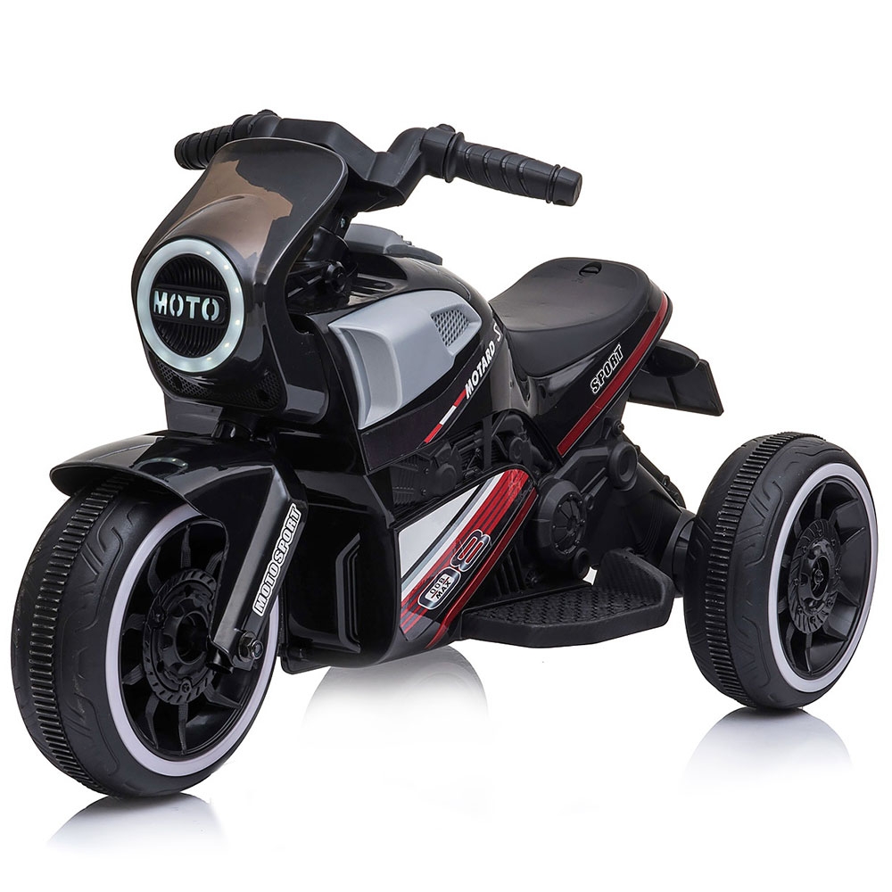 Motocicleta Chipolino Sport Max Black 6V - imagine 4