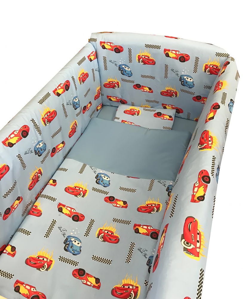 Lenjerie Patut Maxi Cars 7 Piese Deseda