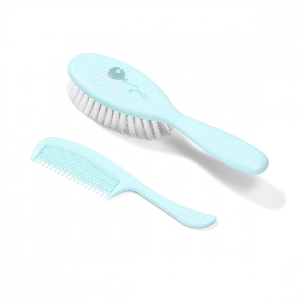 Set Perie și Pieptene Blue Babyono - imagine 2