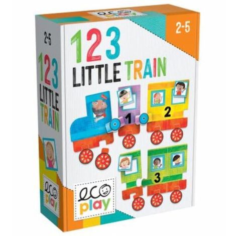 Headu Puzzle Tren 123 - Educativ 3+ - imagine 2