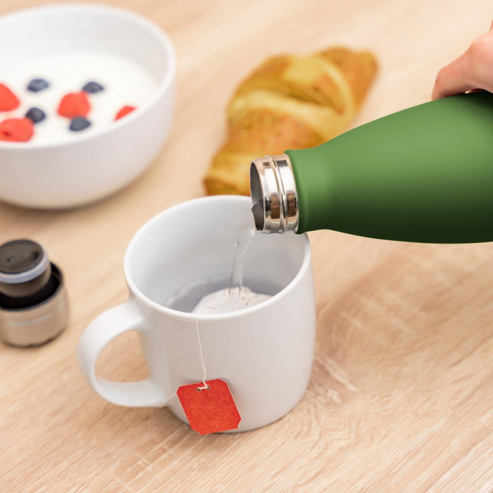 Sticlă Termică Reer 500ml Verde Inox