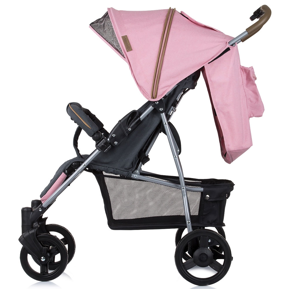Carucior Sport Chipolino Mixie, Husa Picioare, Roz - imagine 3