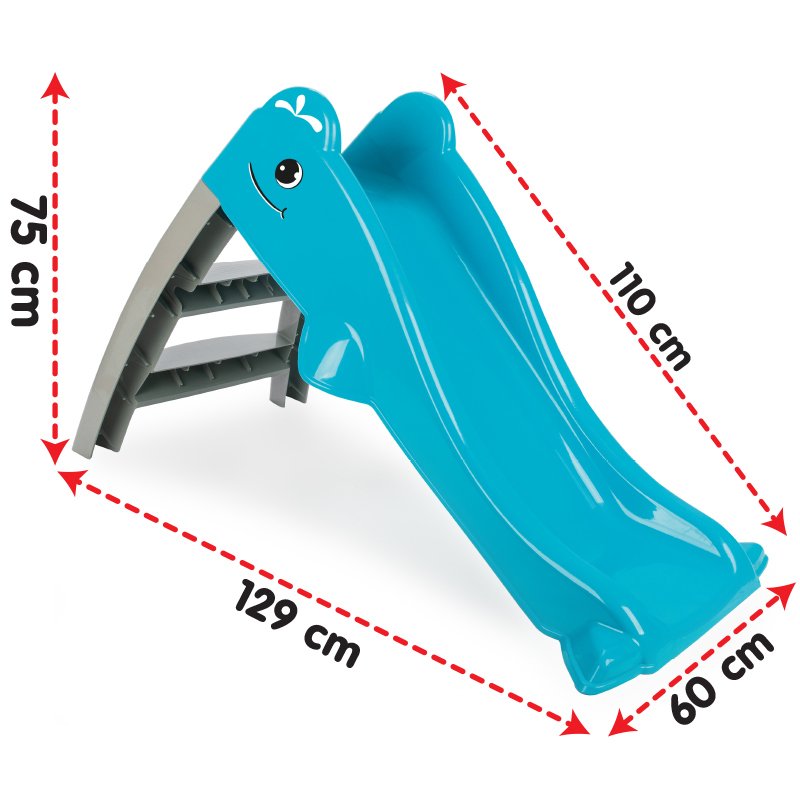 Tobogan Pilsan Dolphin cu Apa, Albastru