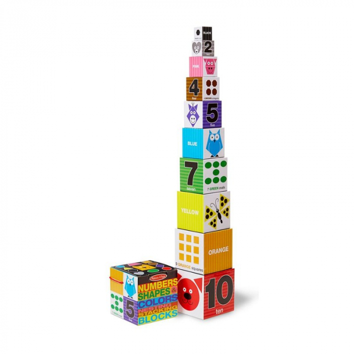 Piramida Numerelor Melissa & Doug, Jucării Educative