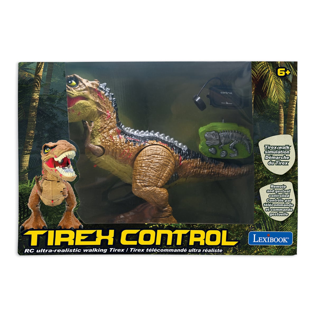 Jucarie Interactiva Lexibook Tirex Control cu Telecomanda