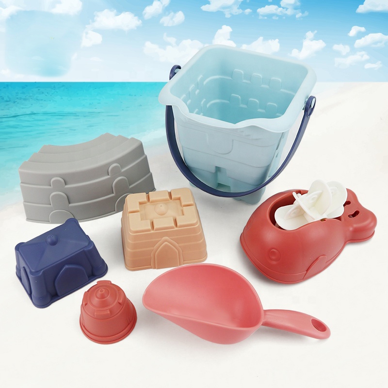 Set Jucării Nisip Woopie Castel Pastel - imagine 3