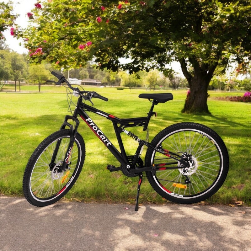 Bicicleta Procart MTB 26" Full Suspension | Aventura Montană - imagine 6