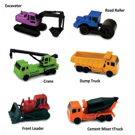 Safari Ltd. Tub Vehicule Santier - Jucărie Educativă - imagine 3