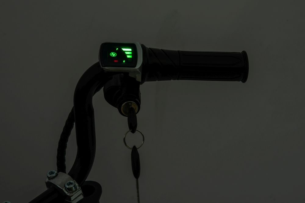 Motocicleta Electrica Leantoys A9902 Kaki - imagine 9