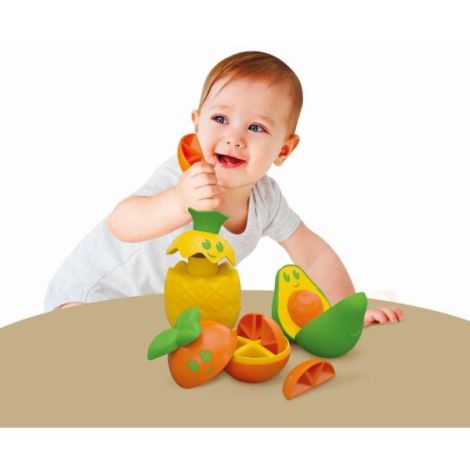 Clementoni Joc Logica Fructe | Plastic Reciclat - imagine 6