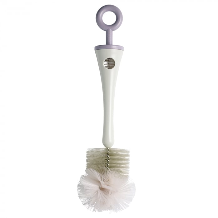 Set Perii Biberoane Beaba 2 in 1 Pastel Pink