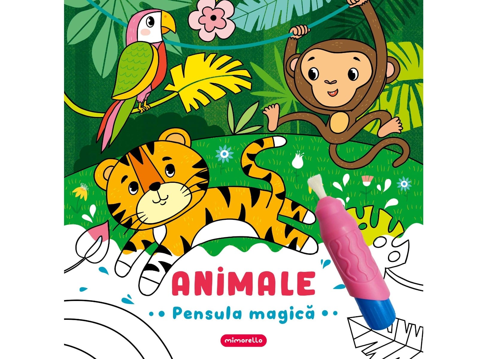 Pensula Magica Animale Kreativ - Desen Curat