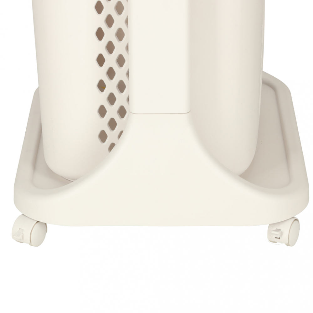 Organizator pe roti 2 cosuri Ikonka White - imagine 10