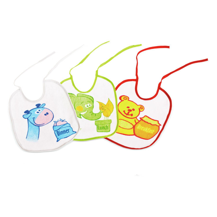 Set 3 Bavete Sunny Baby Bumbac/PVC