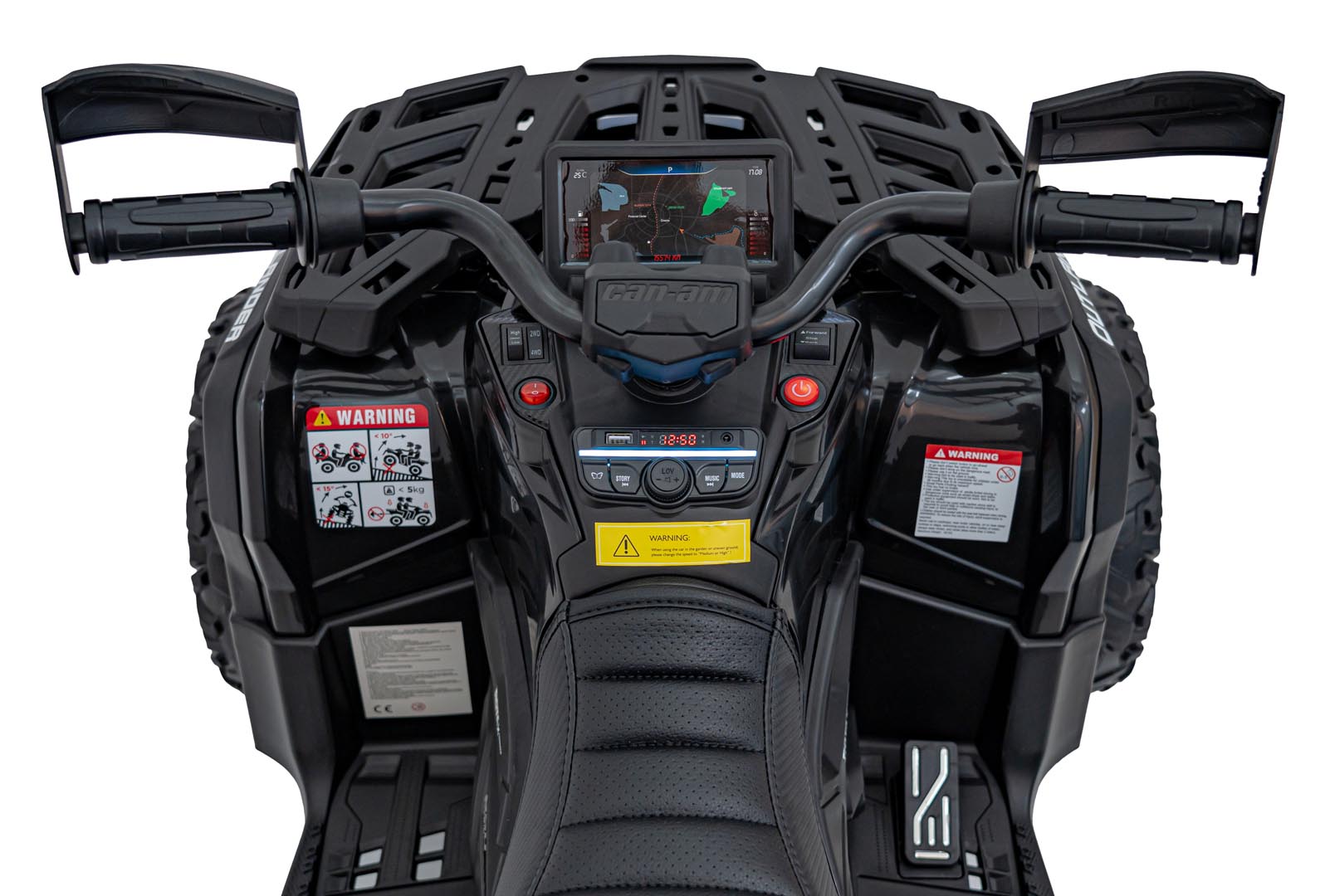 ATV Can-Am 2 Locuri 12V cu Telecomandă - imagine 6