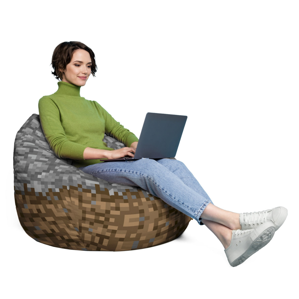 Husa Bean Bag Para XL Minecraft - Updeco - imagine 4