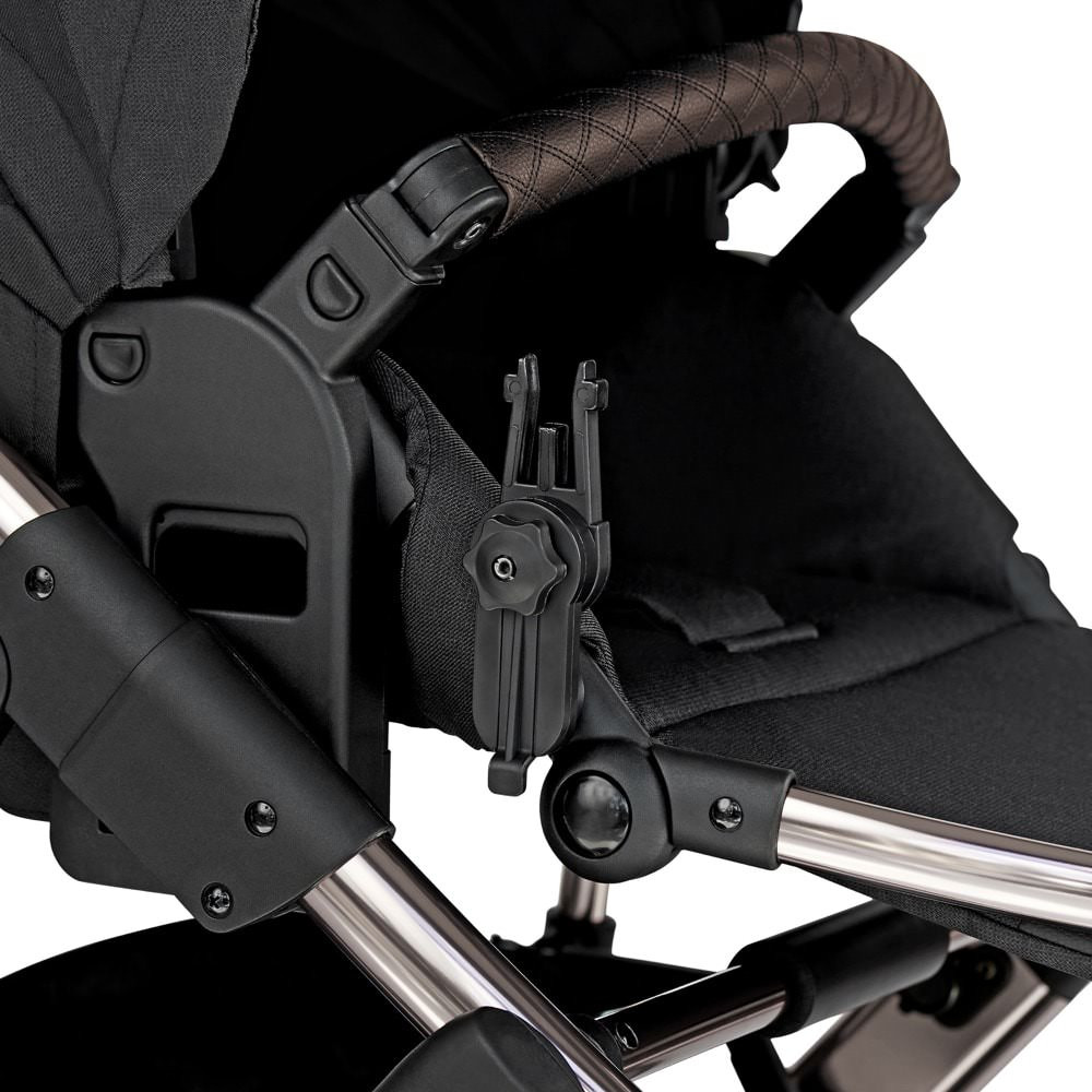 Umbrelă UV50+ Universală pentru Cărucior, Negru - imagine 2