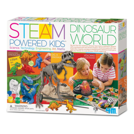 Kit Științific Dinozauri 4M - Joc Educativ