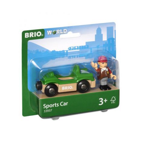 Mașină Sportivă Brio 33937 cu Șofer - Trenulete Lemn - imagine 5