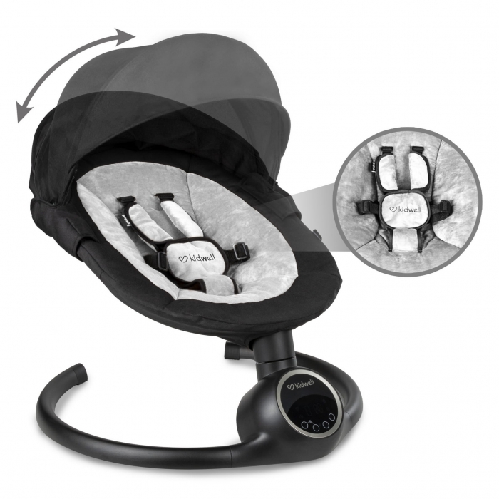 Leagan Electric Kidwell Reve 2-in-1 Black/Silver - imagine 6