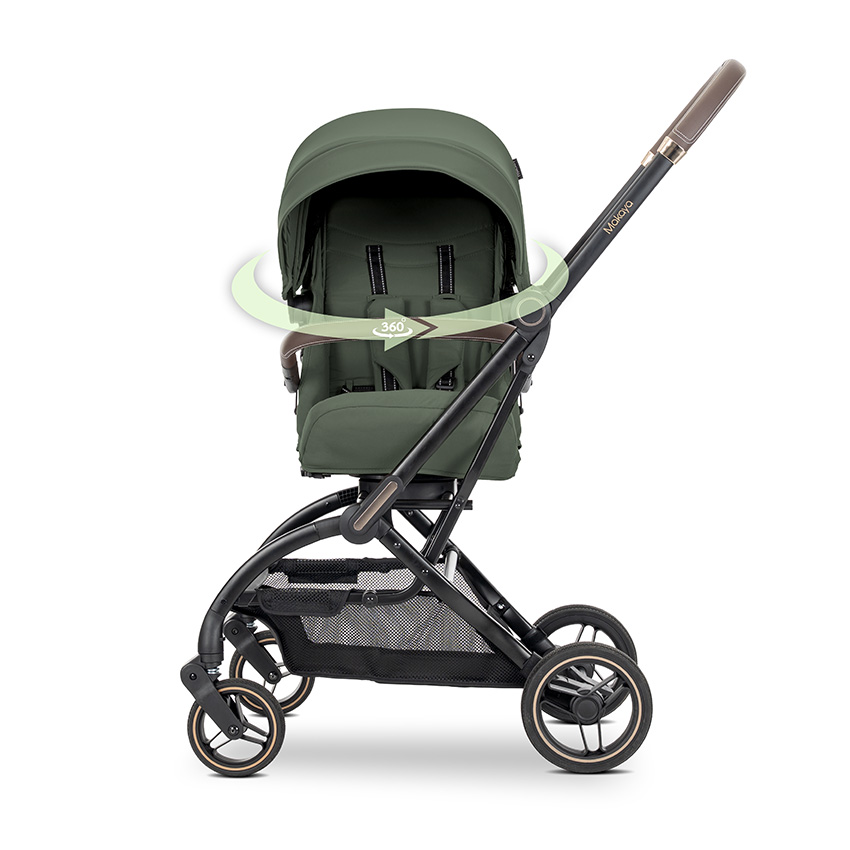 Lorelli Makaya Green - Carucior cu Scaun Rotativ 360° - imagine 2