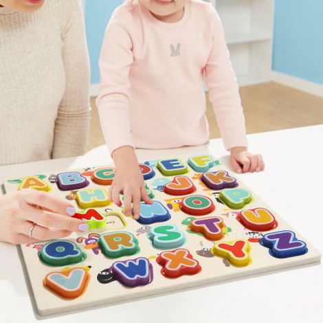 Puzzle Topbright Litere Animalute Educativ - imagine 5