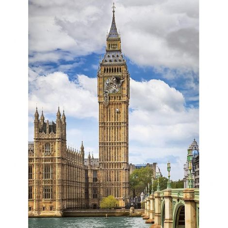 Puzzle Pisica în Big Ben, 1500 piese Ravensburger - imagine 2
