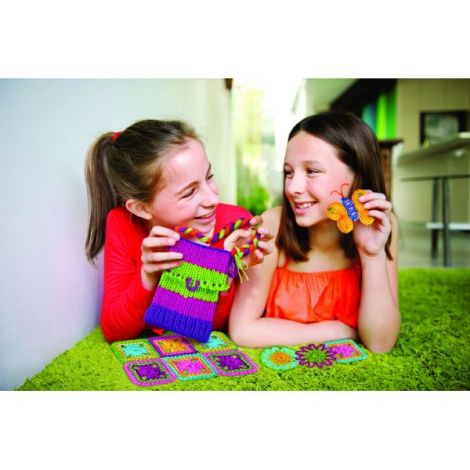 4M STEAM Kids Kit Tricotat și Croșetat - imagine 9