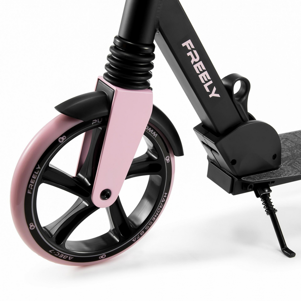 Trotineta Kinderkraft Freely Pink - Pliabilă - imagine 3