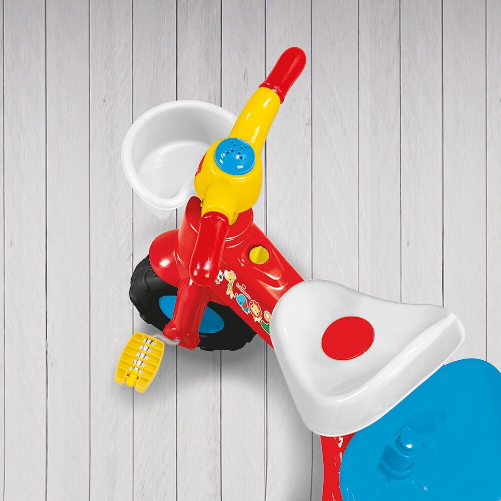 Tricicleta Fisher Price My First Trick, Cos si Claxon