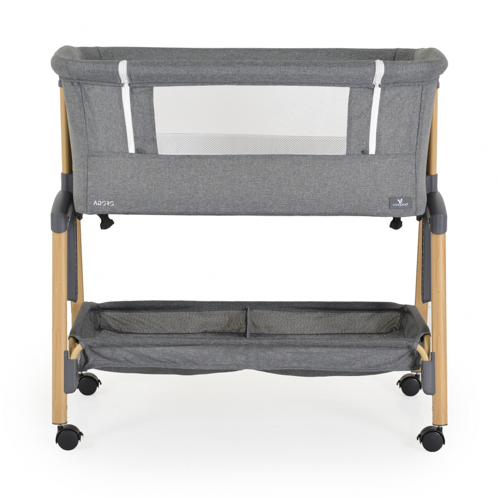 Cangaroo Adoro Co-Sleeper Gri - 7 Nivele Reglare - imagine 3