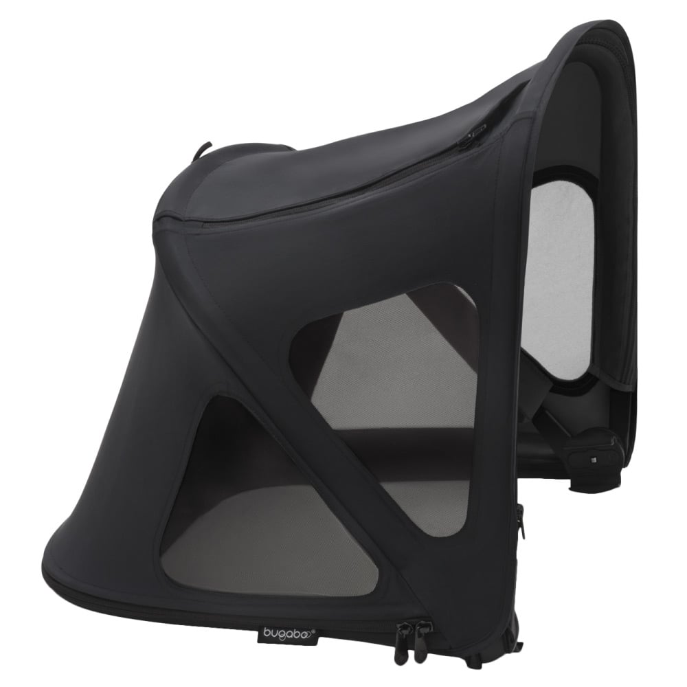 Capotina Bugaboo cu plasa insecte, UPF 50+, Black