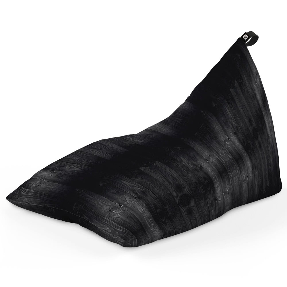 Fotoliu Puf Updeco Lounge Lemn Negru - imagine 5