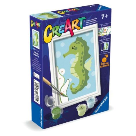 Ravensburger CreArt Pictură Calut de Mare Copii - imagine 2