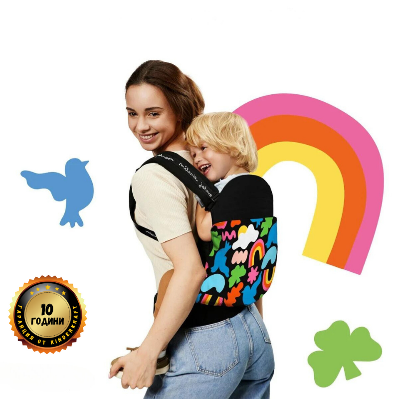 Marsupiu Kinderkraft Huggy - Confort și Siguranță - imagine 11