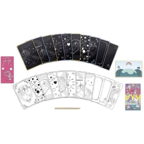 Set Creativ Unicorn Razuit si Colorat Totum - imagine 3