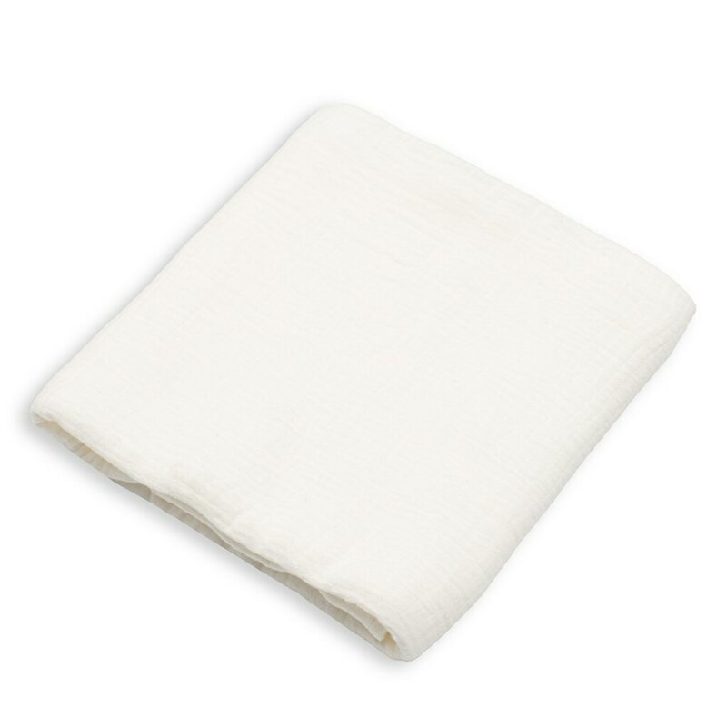 Paturica Muselina New Baby 60x60 cm Bumbac Organic - imagine 2