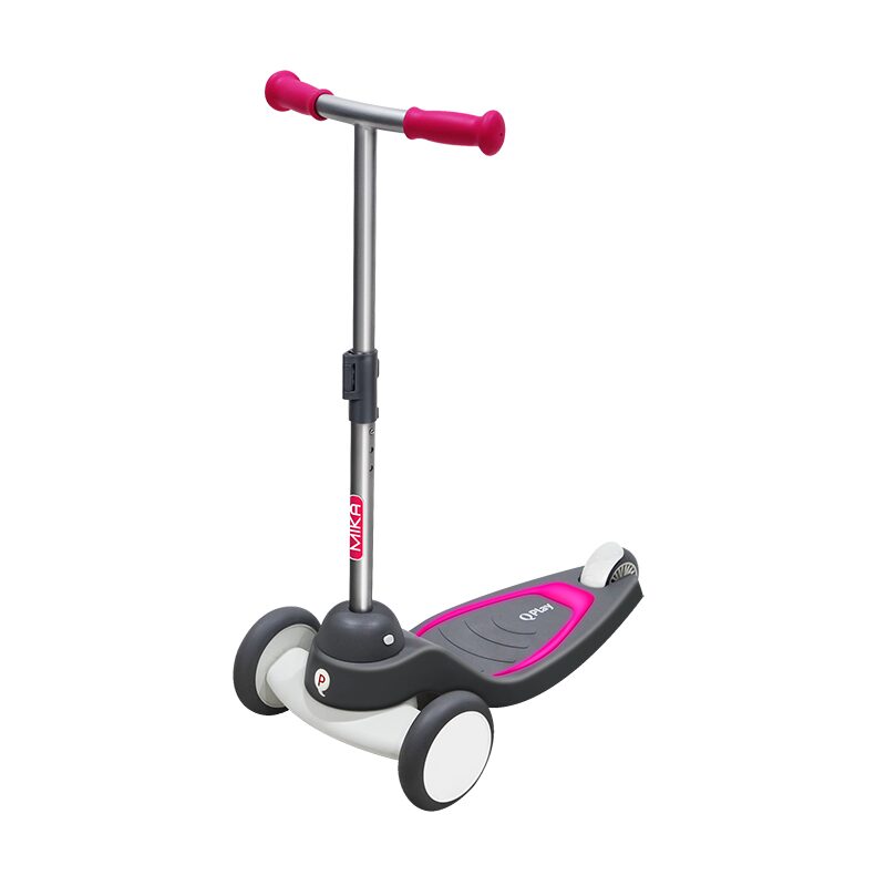 Trotineta Qplay Mika Roz 3 Roti LED Pliabila - imagine 5