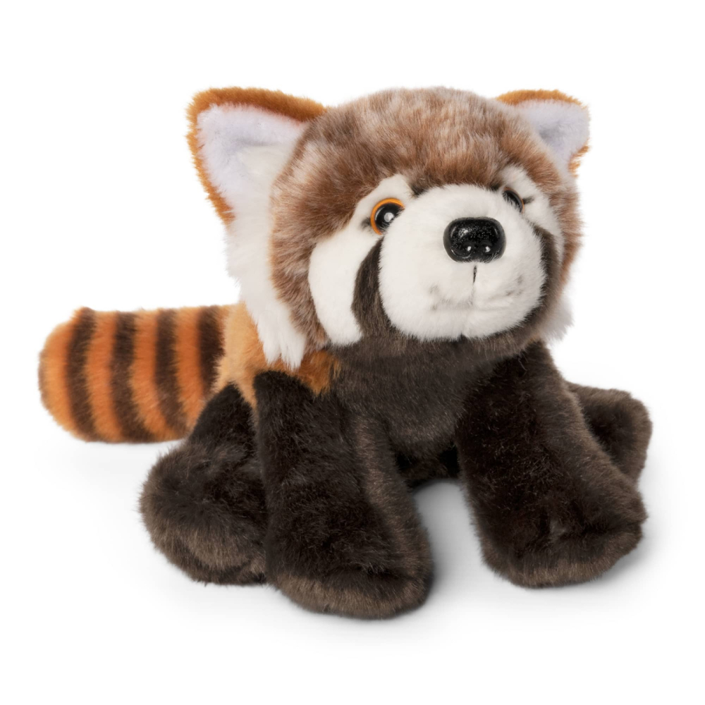Panda Rosu Plus 18cm Living Nature | Jucărie Moale
