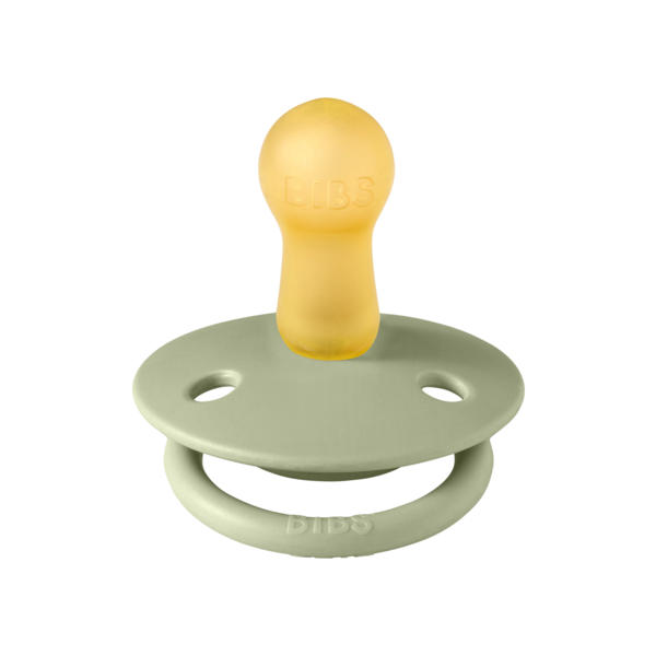 Suzeta Bibs Latex Rotundă 6+ luni, Sage