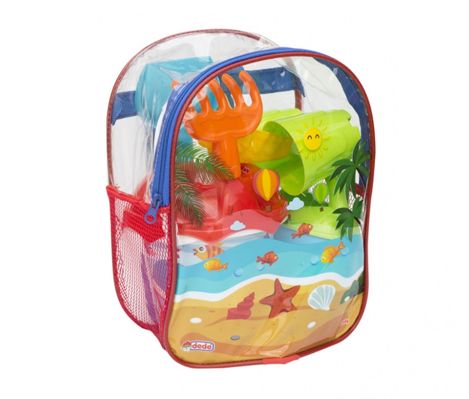Set Jucării Nisip Dede în Rucsac Multicolor - imagine 9