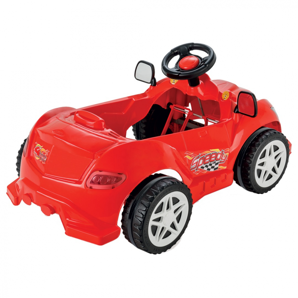 Masinuta cu pedale Pilsan Speedy Car Red - imagine 2