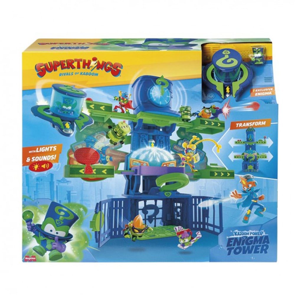 Superthings Set Turnul Enigma - Joacă Interactivă