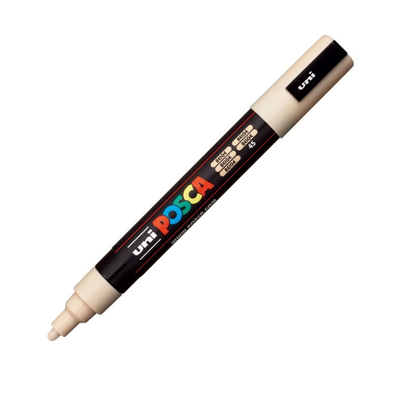 Marker Posca PC-5M Bej | Vârf Mediu Versatil