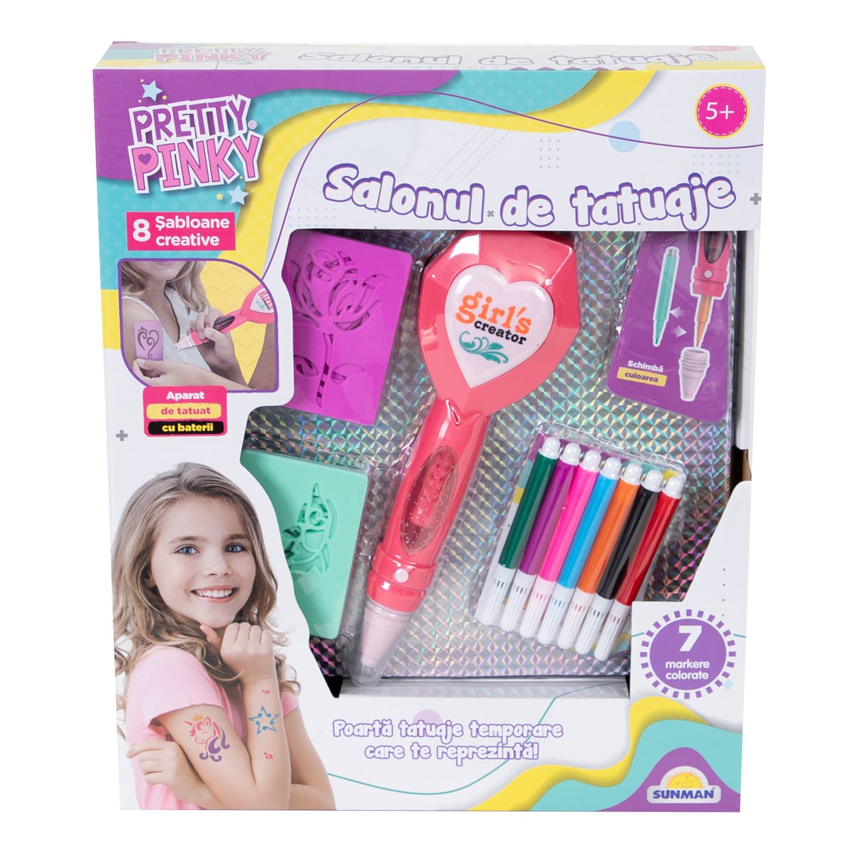 Set Creatie Tatuaje Pretty Pinky Salonul de Tatuaje