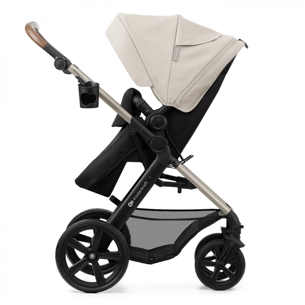 Carucior Kinderkraft Moov 2 4in1 Moon Grey - imagine 4