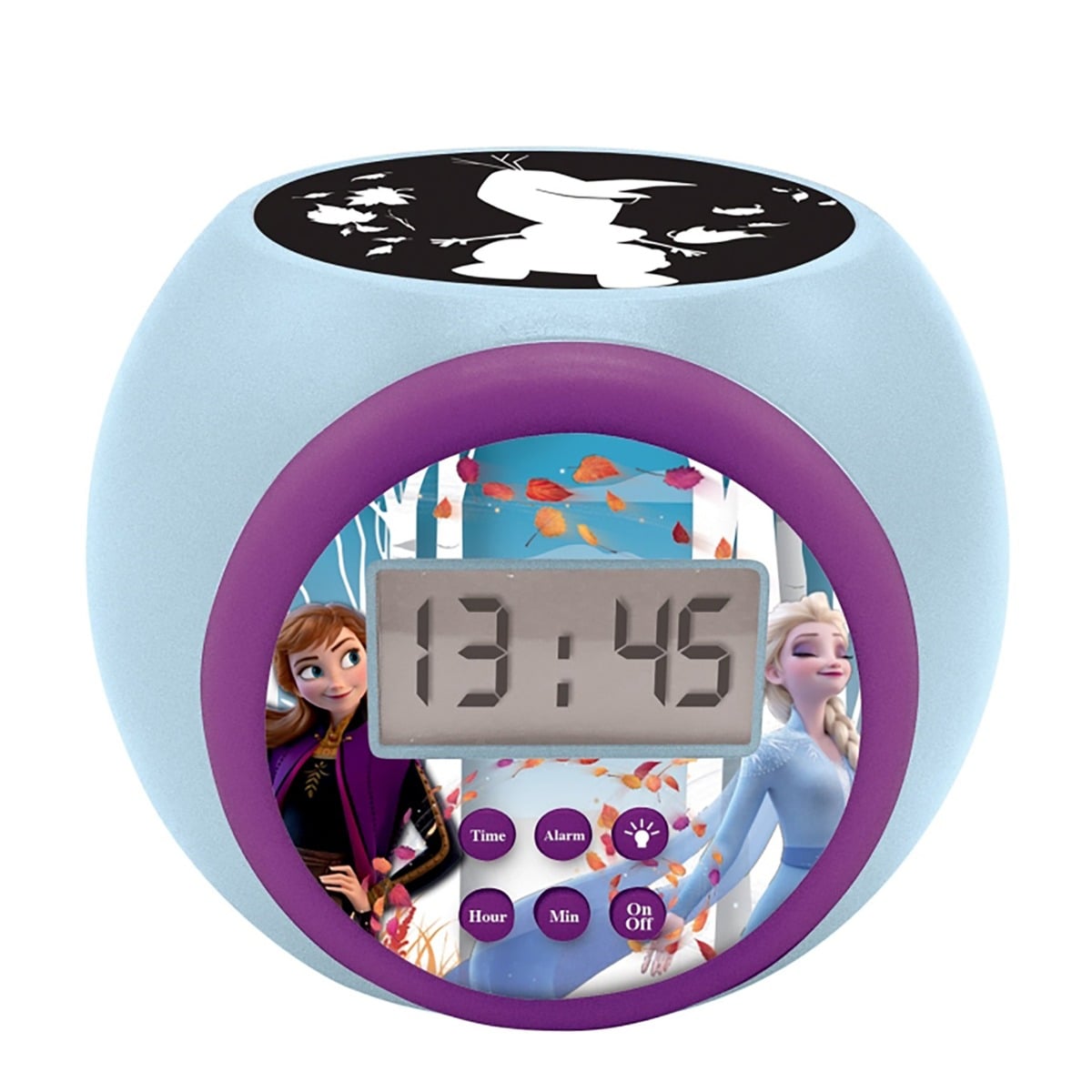 Ceas Disney Frozen cu Proiector Lumină
