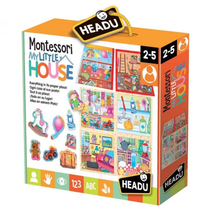Joc Educativ Montessori Headu Casuta Mea