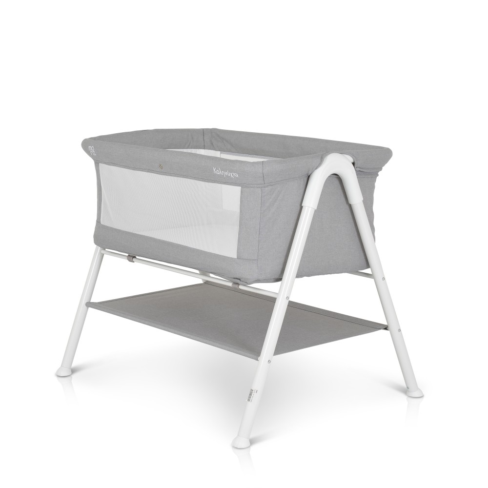 Pătuț Moni Kalinihta GreyWhite cu saltea - imagine 7