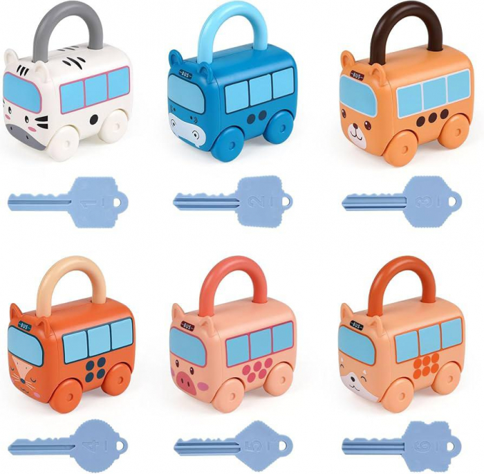 Set 3 Lacate cu Chei Masinutele Krista